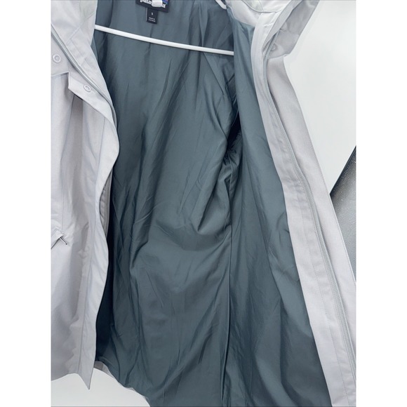 Patagonia Vosque Shell ONLY Jacket Grey Waterproof Hooded Zip Up Coat Size Small - Picture 6 of 8